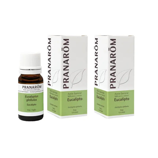 Pranarôm Aceite Esencial Eucalipto, 2X10 Ml