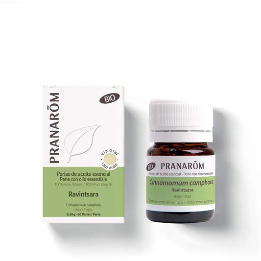 Pranarôm Aceite Esencial Ravintsara Bio 60 Perlas 100 Mg