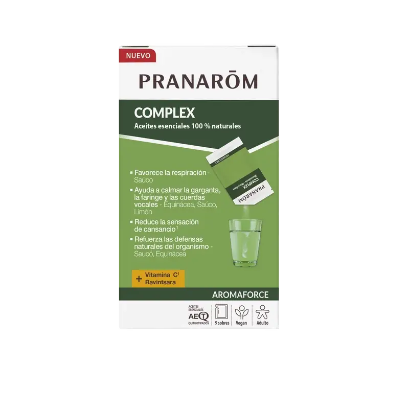 Pranarôm Aromaforce Complex, 9 sobres