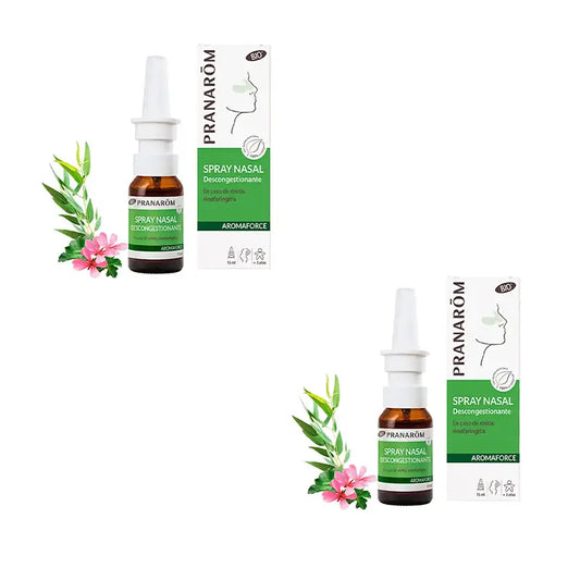 Pranarôm Aromaforce Spray Nasal Bio, 2X15 Ml