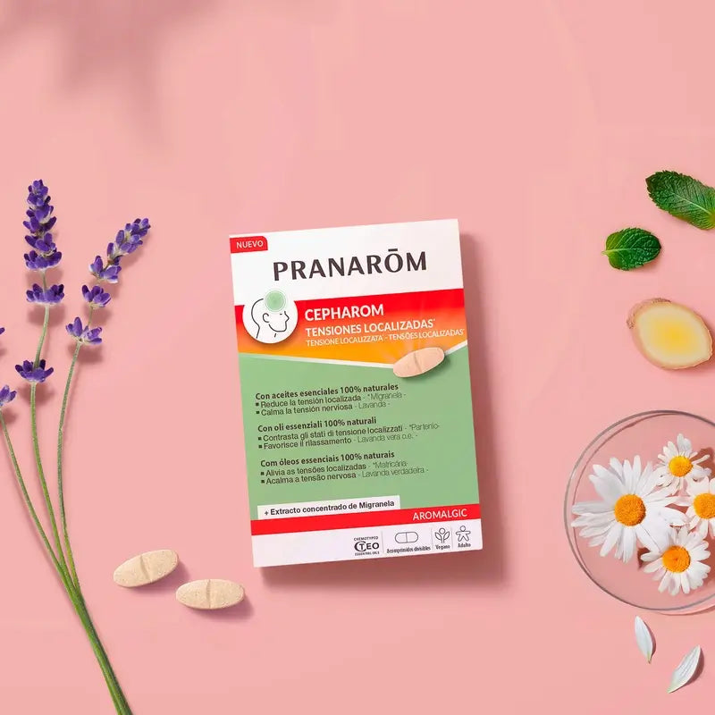 Pranarôm Aromalgic Cepharom Comprimidos, 8 ud