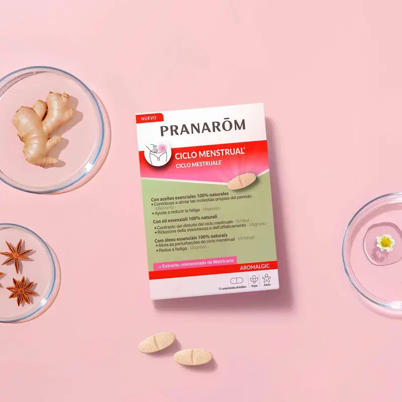 Pranarôm Aromalgic Reglas Dolorosas Comprimidos, 15 ud