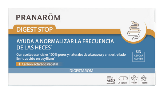 Pranarom Digestarom Digest Stop, 20 cápsulas