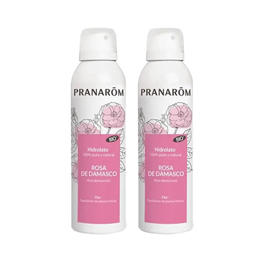 Pranarôm Hidrolatos Rosa De Damasco Bio, 2X150 Ml
