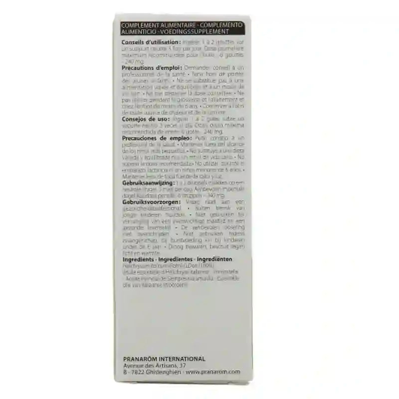 Pranarom Aceite Esencial Siempreviva Amarilla, 5ml
