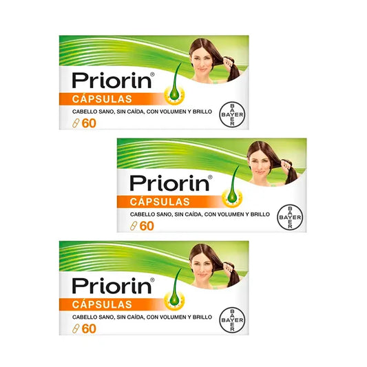 Priorin Salud Cabello, Pack 3 x 60 cápsulas