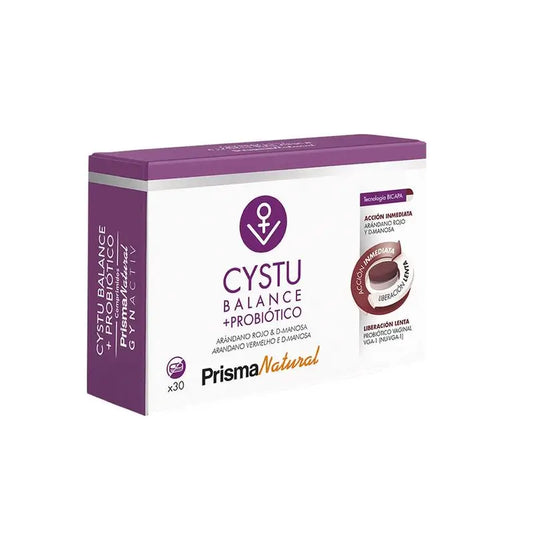 Gynactiv Cystu-Balance + Probiotico, 30 Comprimidos
