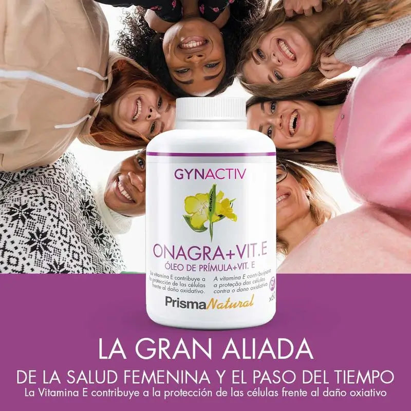 Prisma Natural Gynactiv Onagra + Vitamina E, 60 Perlas