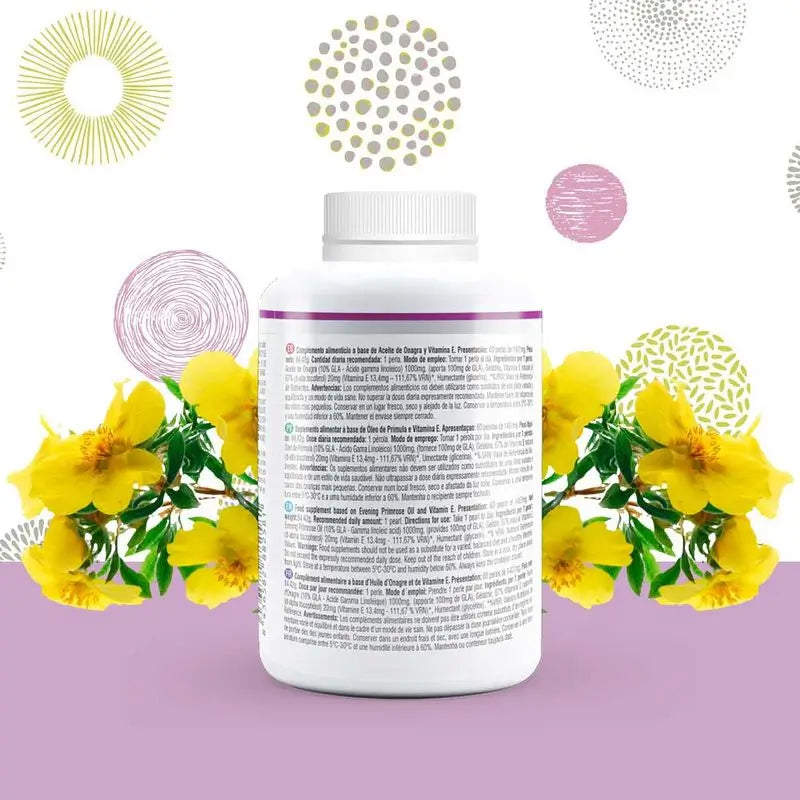 Prisma Natural Gynactiv Onagra + Vitamina E, 60 Perlas