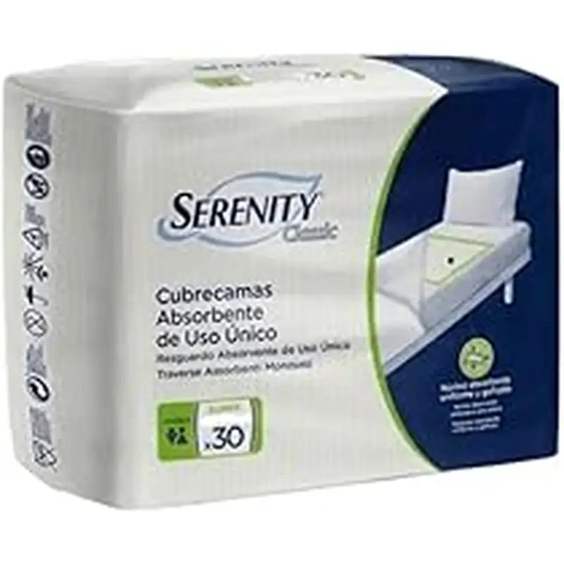 Serenity Protector de Cama Protect Super 60 x 90 cm 30 unidades