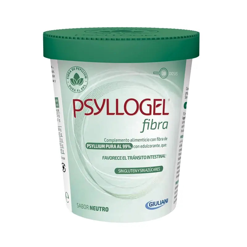 Psyllogel Fibra Sabor Neutro Tarro 170 G, 38 Dosis