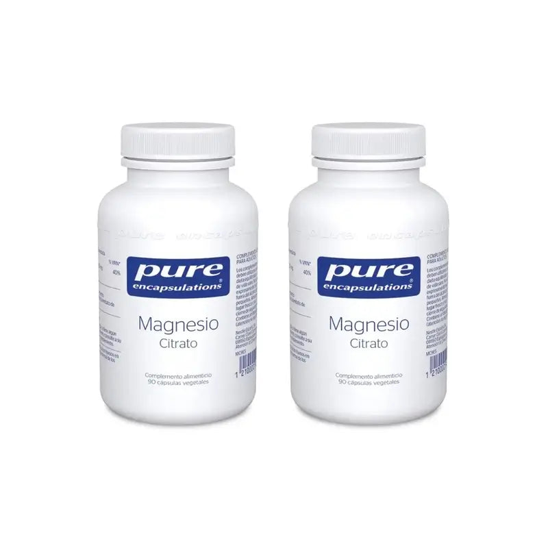 Pure Encapsulations Magnesio Citrato, 2X90 Cápsulas