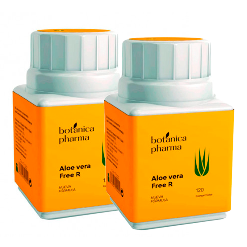 Botánicapharma Pack 2 unidades de Aloe Vera 120 comprimidos