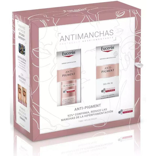 Eucerin Antimanchas  Pack Antipigment Dual Serum Mono Chamber 30ml + Crema Día Spf 30, 50ml