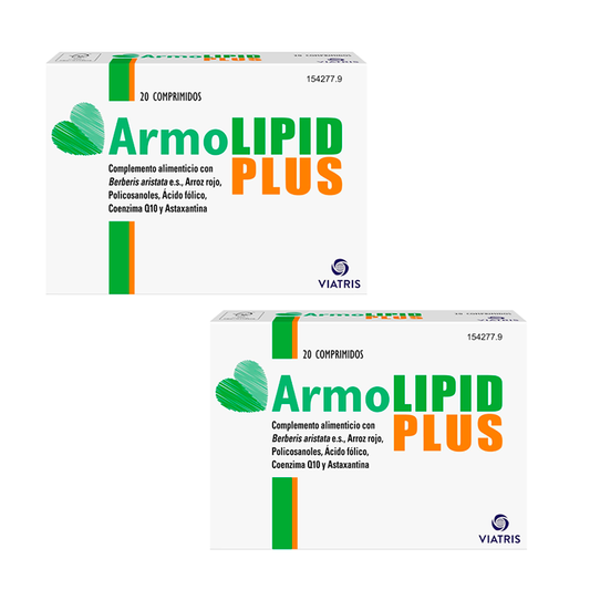 Pack 2 unidades de Armolipid Plus 20 comprimidos