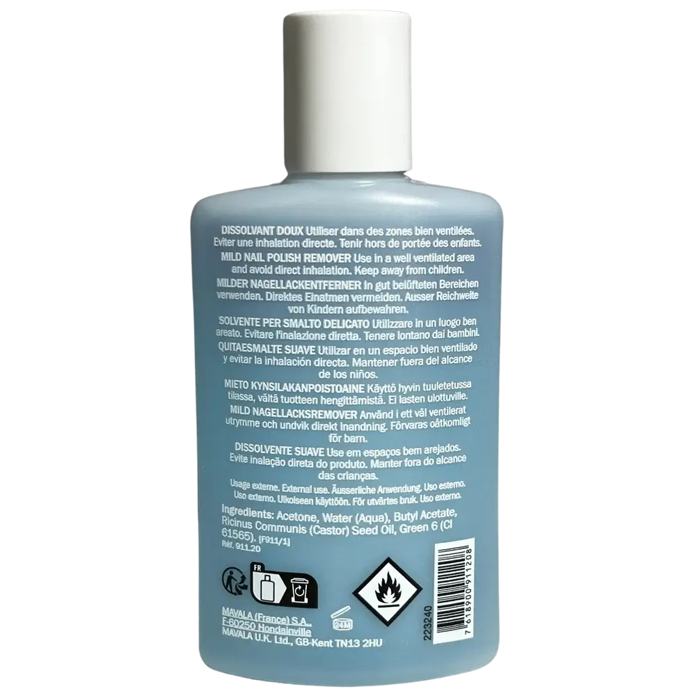 Mavala Quitaesmalte Azul 100 ml