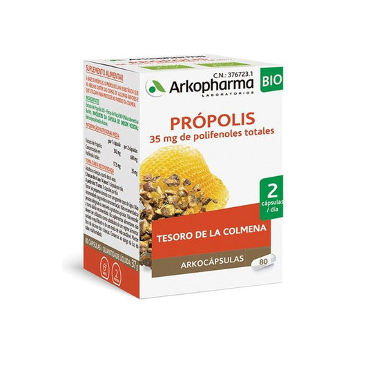 Arkopharma Propolis 80Arkocapsulas. Bio
