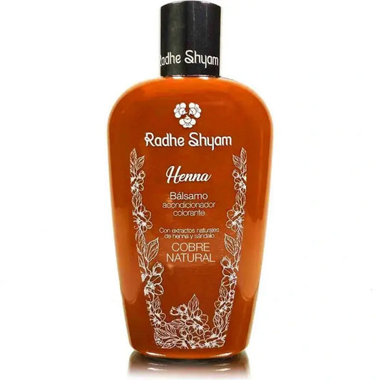 Radhe Shyam Balsamo Henna Cobre Natural , 250 ml