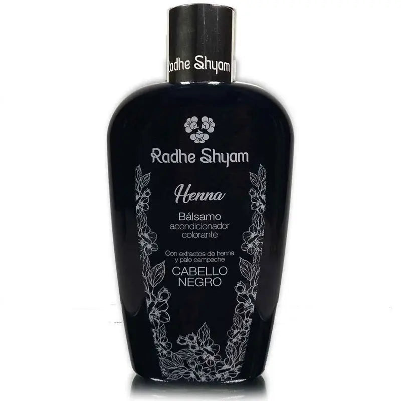 Radhe Shyam Balsamo Henna Negro , 250 ml