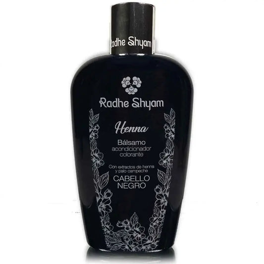 Radhe Shyam Balsamo Henna Negro , 250 ml