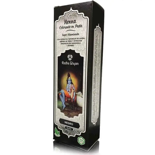 Radhe Shyam Henna Pasta Negro , 200 ml