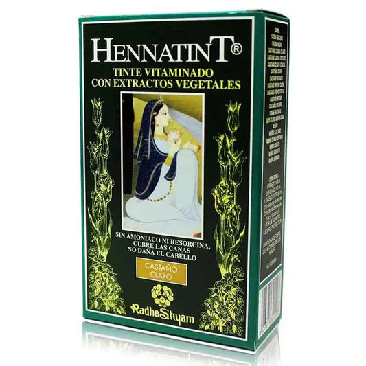 Radhe Shyam Hennatint Castaño Claro , 60 ml