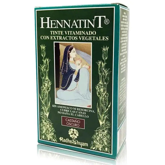 Radhe Shyam Hennatint Castaño Oscuro , 60 ml