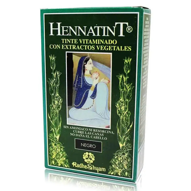 Radhe Shyam Hennatint Negro , 60 ml