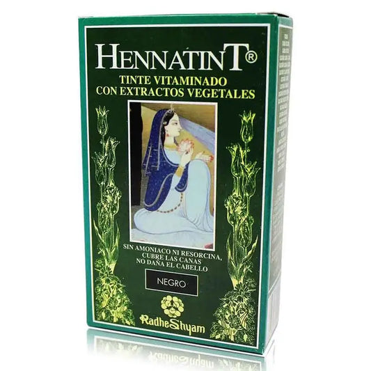 Radhe Shyam Hennatint Negro , 60 ml