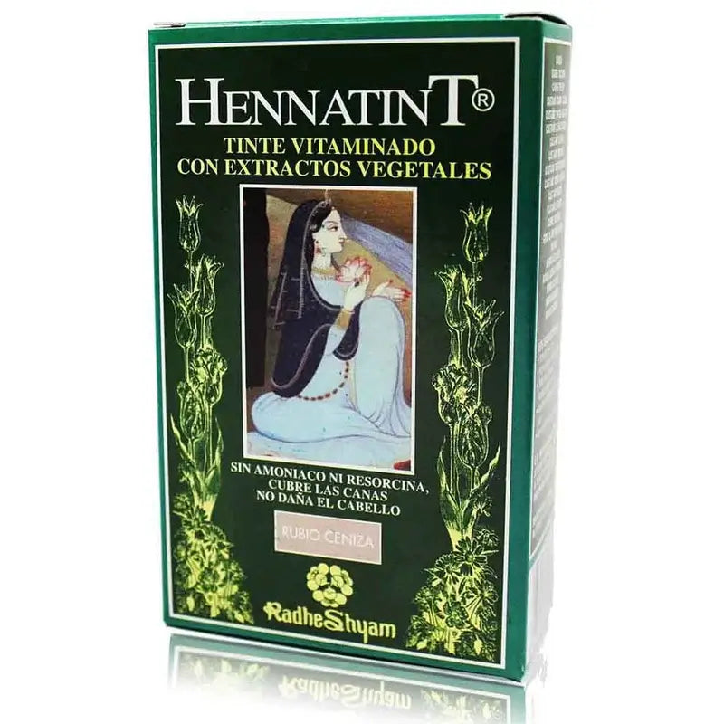 Radhe Shyam Hennatint Rubio Ceniza , 60 ml