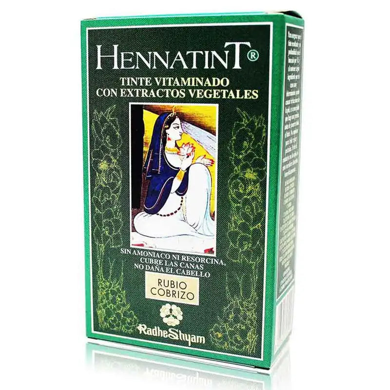 Radhe Shyam Hennatint Rubio Cobrizo , 60 ml