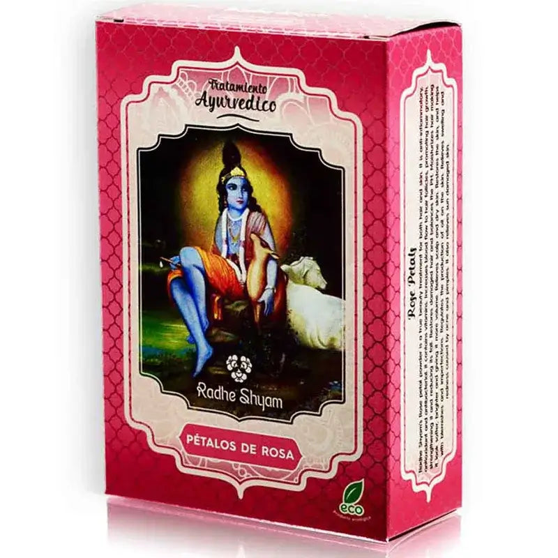Radhe Shyam Tratamiento Capilar Petalos De Rosa , 100 gr
