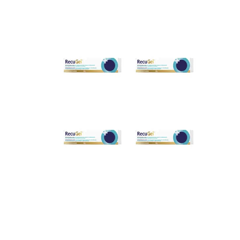 Recugel Gel Oftálmico, Pack 4 x 10 gr