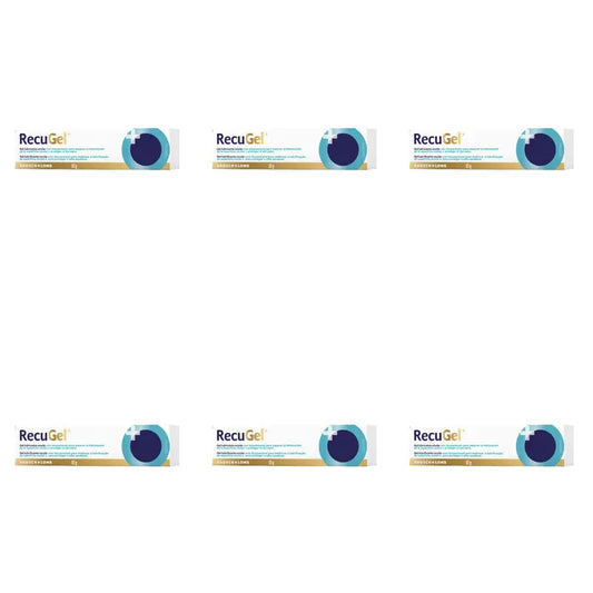 Recugel Gel Oftálmico, Pack 6 x 10 gr