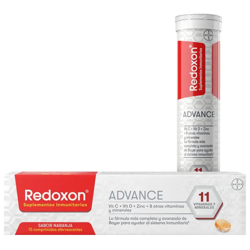 Redoxon Advance , 15 comprimidos efervescentes