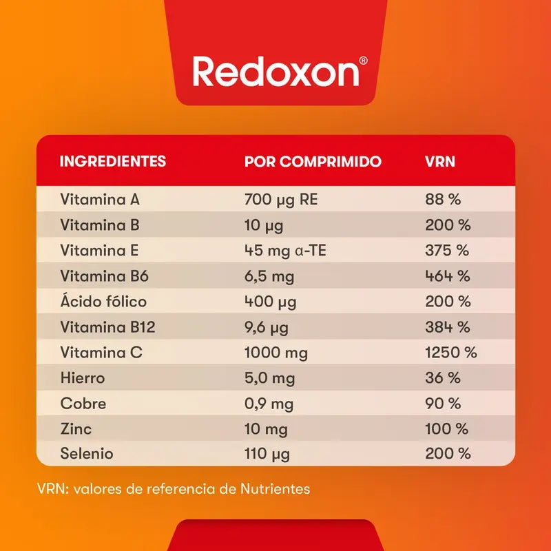 Redoxon Advance , 15 comprimidos efervescentes