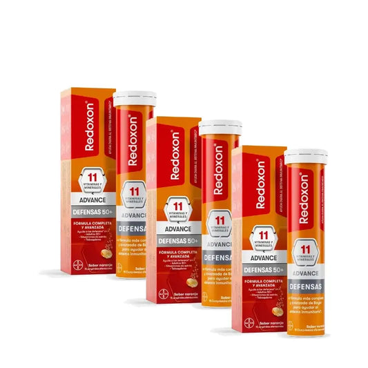 Redoxon Advance , Pack 3 x 15 comprimidos efervescentes