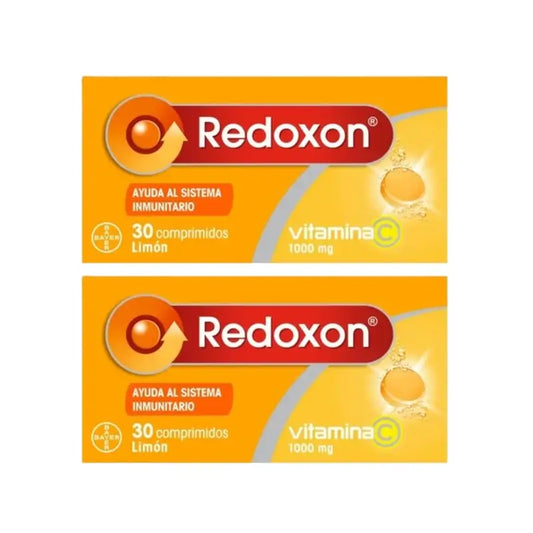 Redoxon Vitamina C Sabor Limón, 2X30 Comprimidos Efervescentes