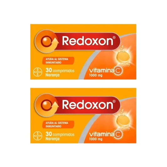 Redoxon Vitamina C Sabor Naranja, 2X30 Comprimidos Efervescente