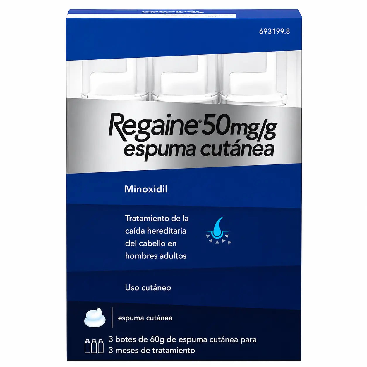 Regaine Espuma Anticaída Capilar