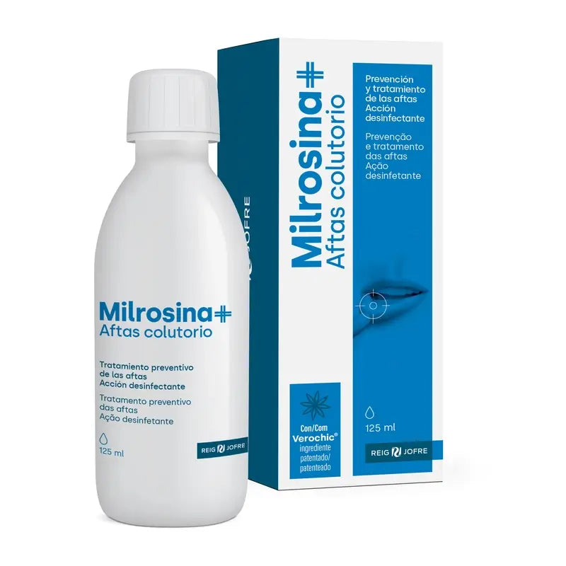 Milrosina+ Aftas Colutorio, 125Ml