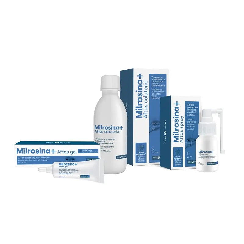 Milrosina+ Aftas Colutorio, 125Ml
