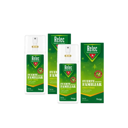Relec Fuerte Duplo  Sensitive Spray,  2 x 75 ml