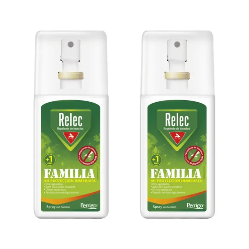 Relec Fuerte Duplo  Sensitive Spray,  2 x 100 ml