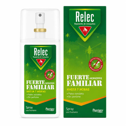 Relec Fuerte Sensitive Familiar Spray Antimosquitos, 75 ml
