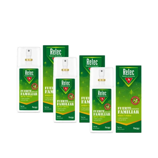 Relec Fuerte Triplo  Sensitive Spray,  3 x 75 ml