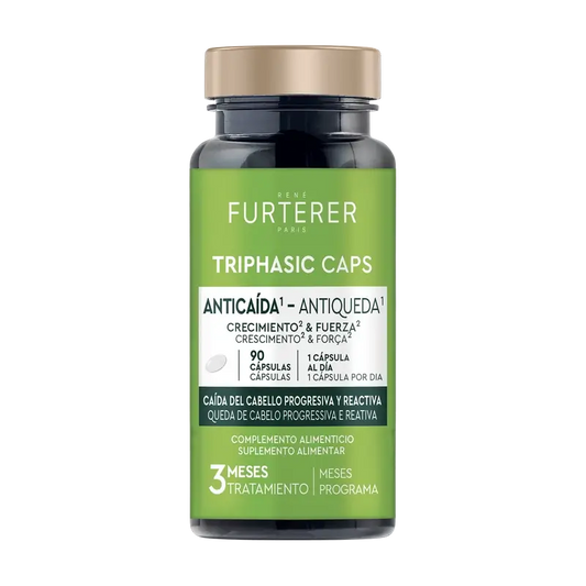 René Furterer Triphasic Caps Complemento Anticaída Pack 90 Cápsulas