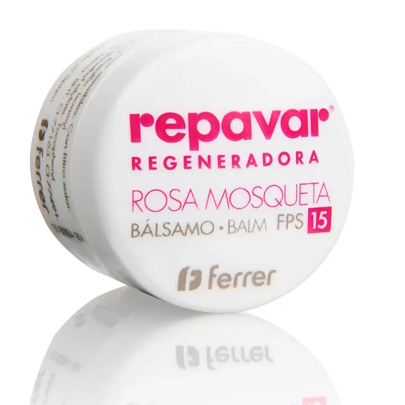 Repavar Regeneradora Bálsamo SPF15 Nariz-Labios con Rosa Mosqueta 10 ml