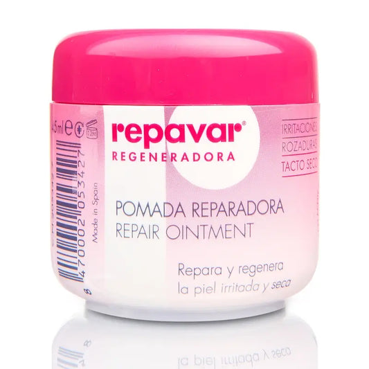 Repavar Regeneradora Pomada Reparadora Con Rosa Mosqueta , 45 ml