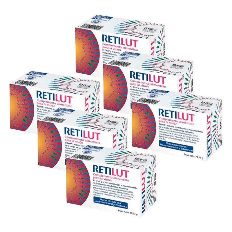 Retilut, 6 x 60 Cápsulas